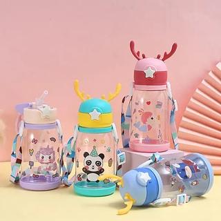 Garrafa De Agua Infantil Com Chifre 400ML