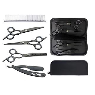 Conjunto De Cabeleireiro Com Tesoura Cx Fechado